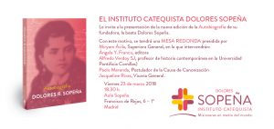 Invitación Presentación Autobiografía Dolores Sopeña